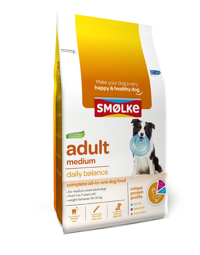 SMOLKE HOND ADULT MEDIUM 3KG