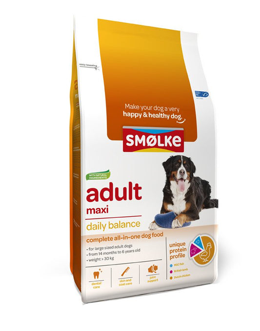SMOLKE HOND ADULT MAXI 12KG