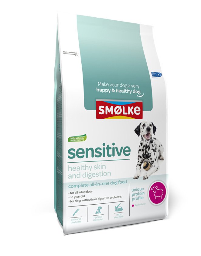 SMOLKE HOND SENSITIVE LAMB 12KG