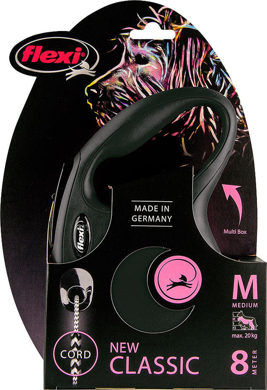 FLEXI ROLN CLS CORD M ZWART 8M 1ST