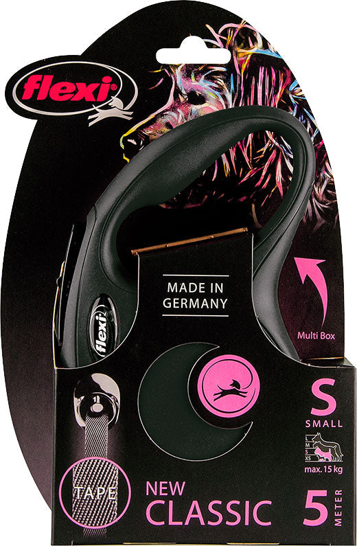 FLEXI ROLN CLS TAPE S ZWART 5M 1ST