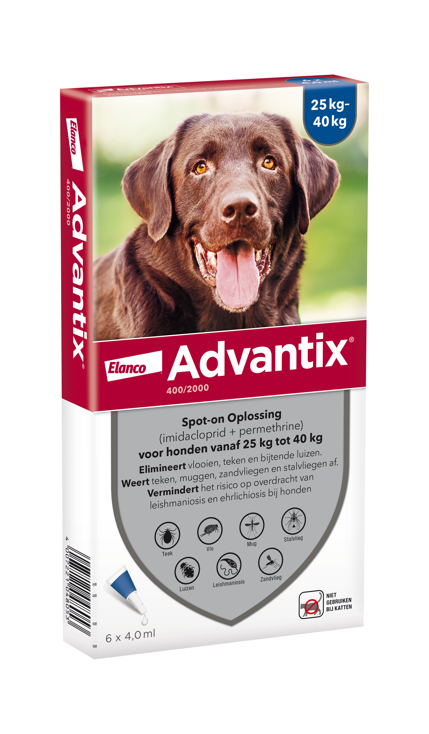 ADVANTIX SPOT-ON HOND 400 6PIP
