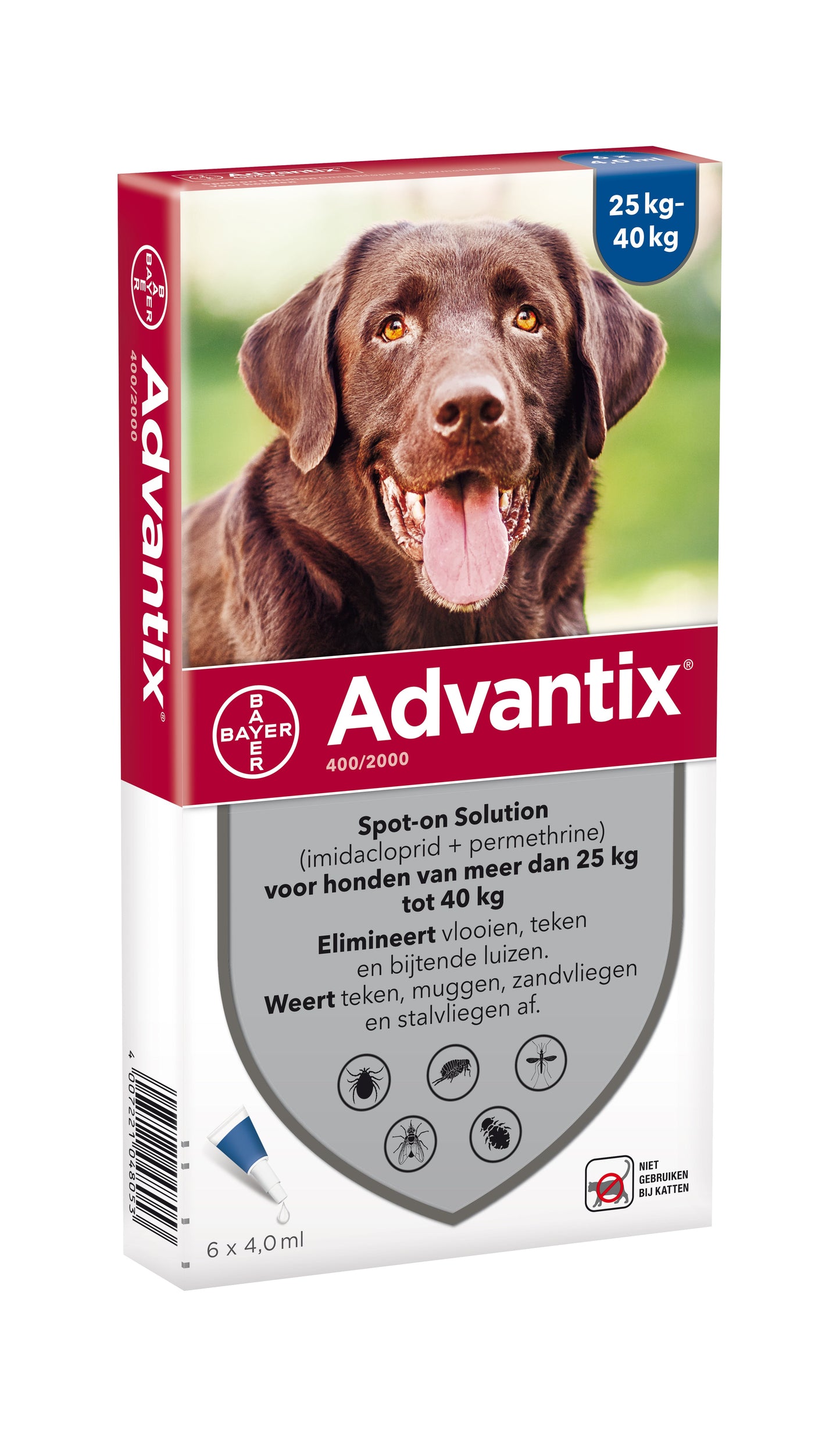 ADVANTIX SPOT-ON HOND 400 4PIP