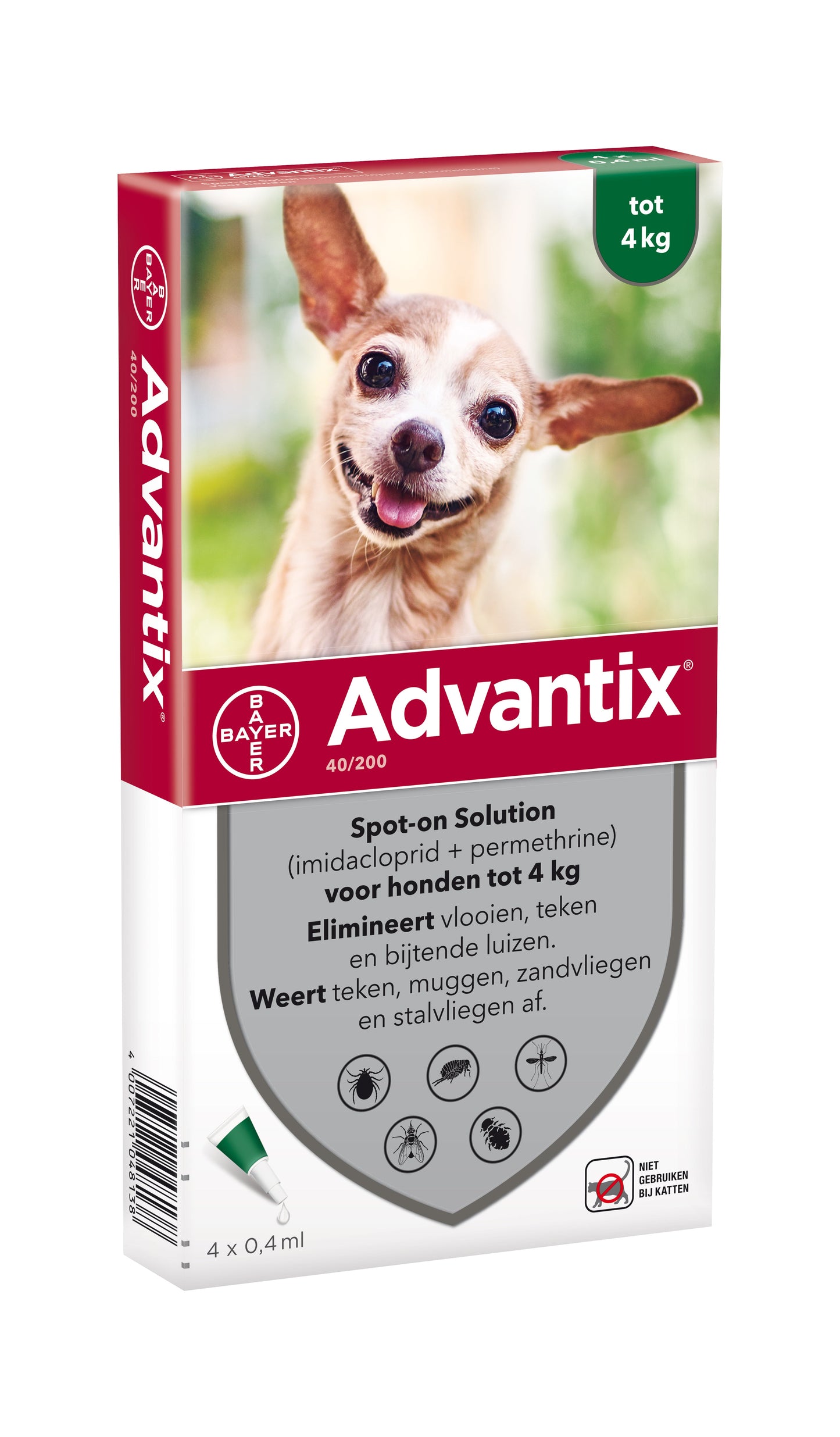ADVANTIX SPOT-ON HOND 40 4PIP