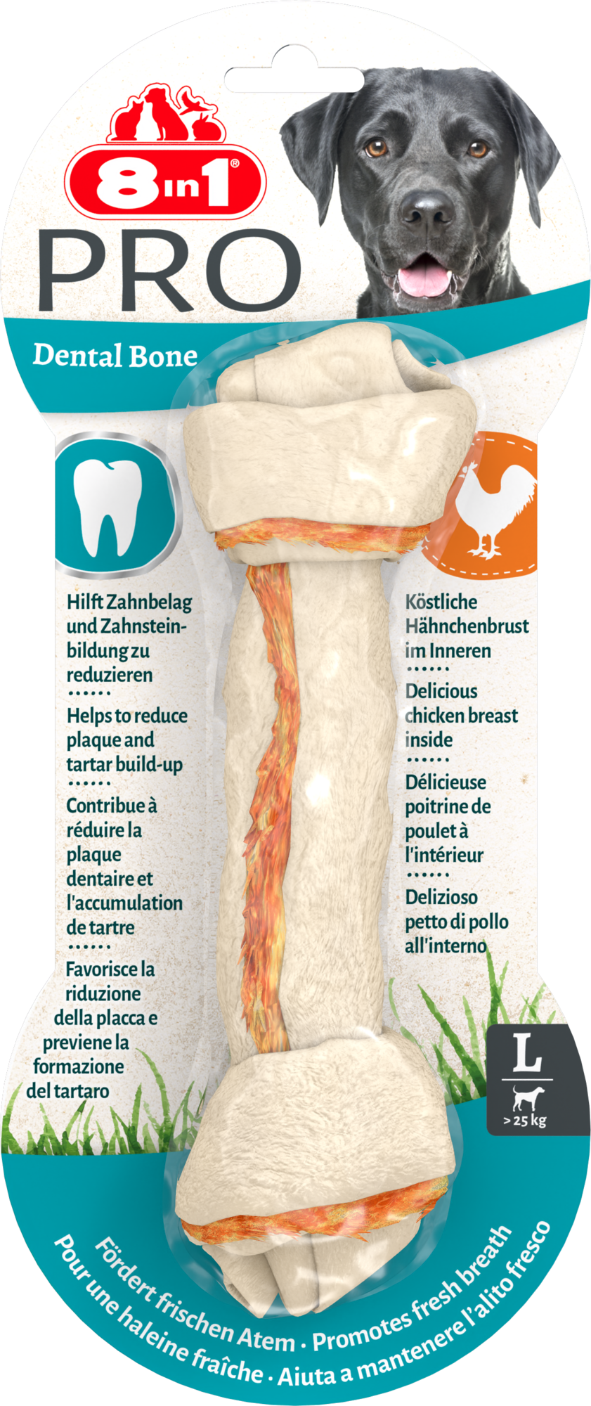 8IN1 DELIGHTS PRO DENT BONE L 1ST