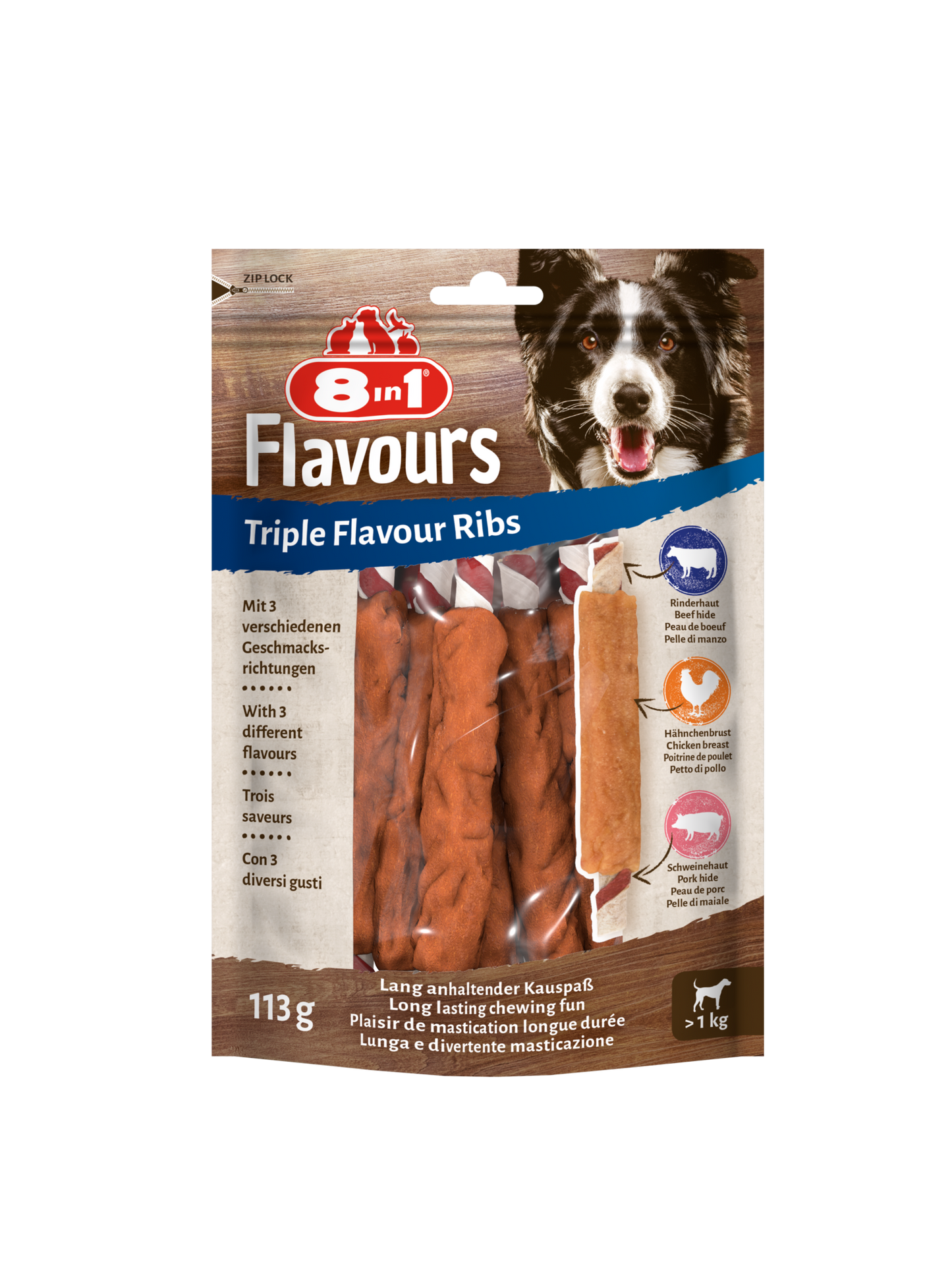 8IN1 TRIPLE FLAVOUR RIBS 6ST