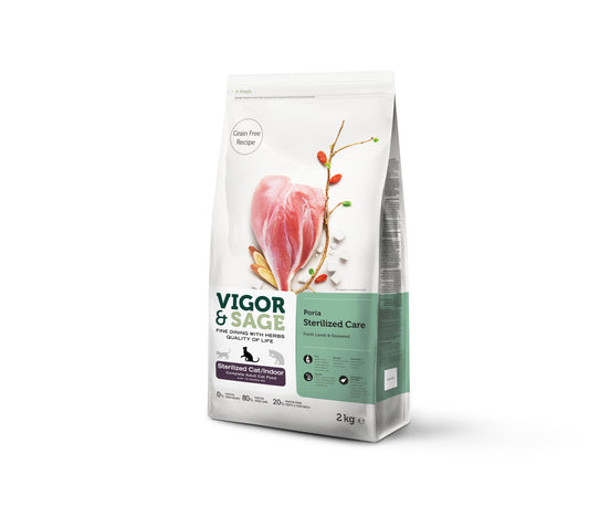 V&S CAT ADULT STRLSD INDR PORIA 2KG