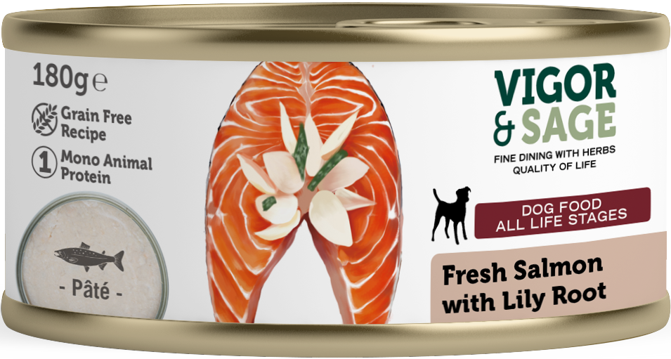 V&S DOG SALMON LILY ROOT 180GR