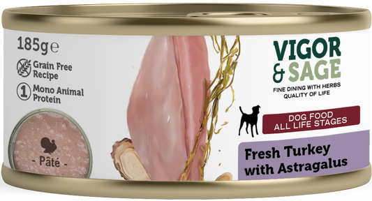V&S DOG TURKEY ASTRAGALUS 185GR