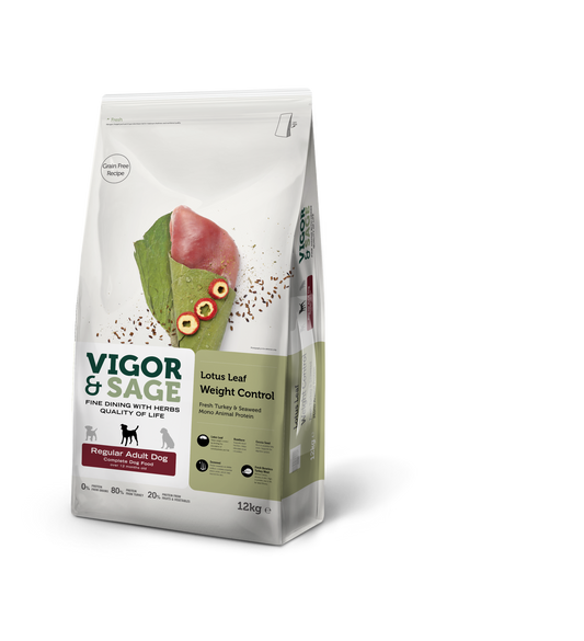 V&S DOG ADULT REG WGT CNTR LOTUS 12KG