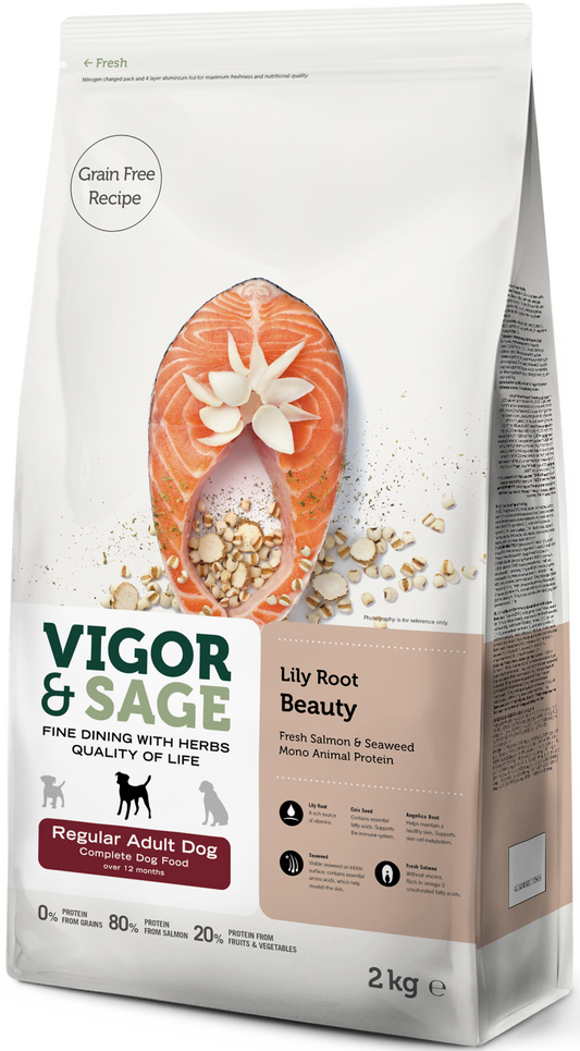 V&S DOG ADULT REG BEAUTY LILY RT 2KG