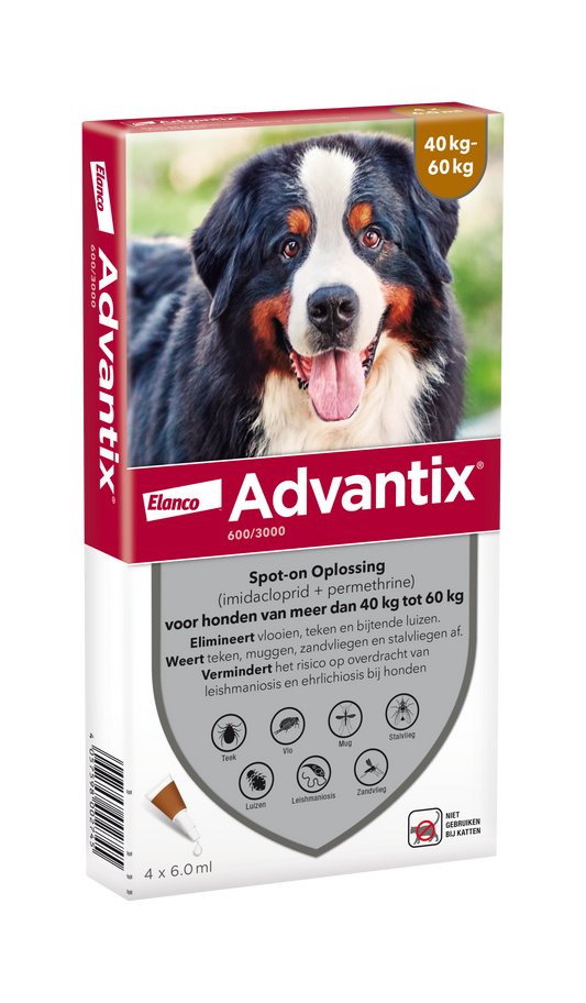 ADVANTIX SPOT-ON HOND 600 4PIP
