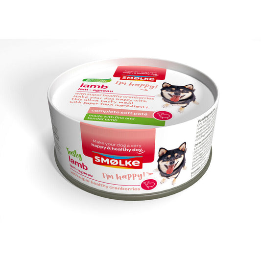 SMOLKE HOND SOFT PATÉ LAMB 125GR