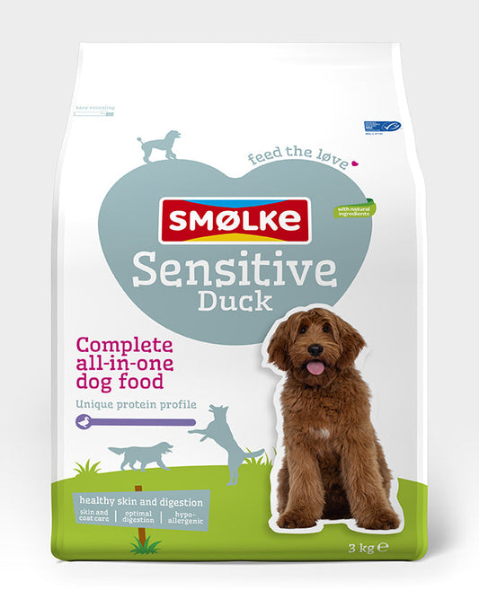 SMOLKE HOND SENSITIVE DUCK 3KG