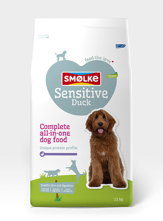 SMOLKE HOND SENSITIVE DUCK 12KG