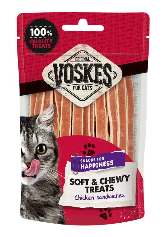VOSKES KIP SANDWICHES 60GR