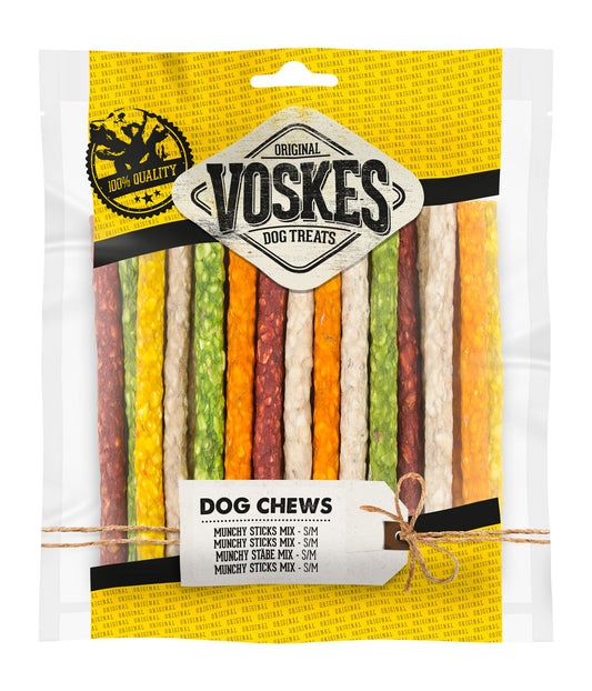 VOSKES MUNCHY STICKS MIX 25ST