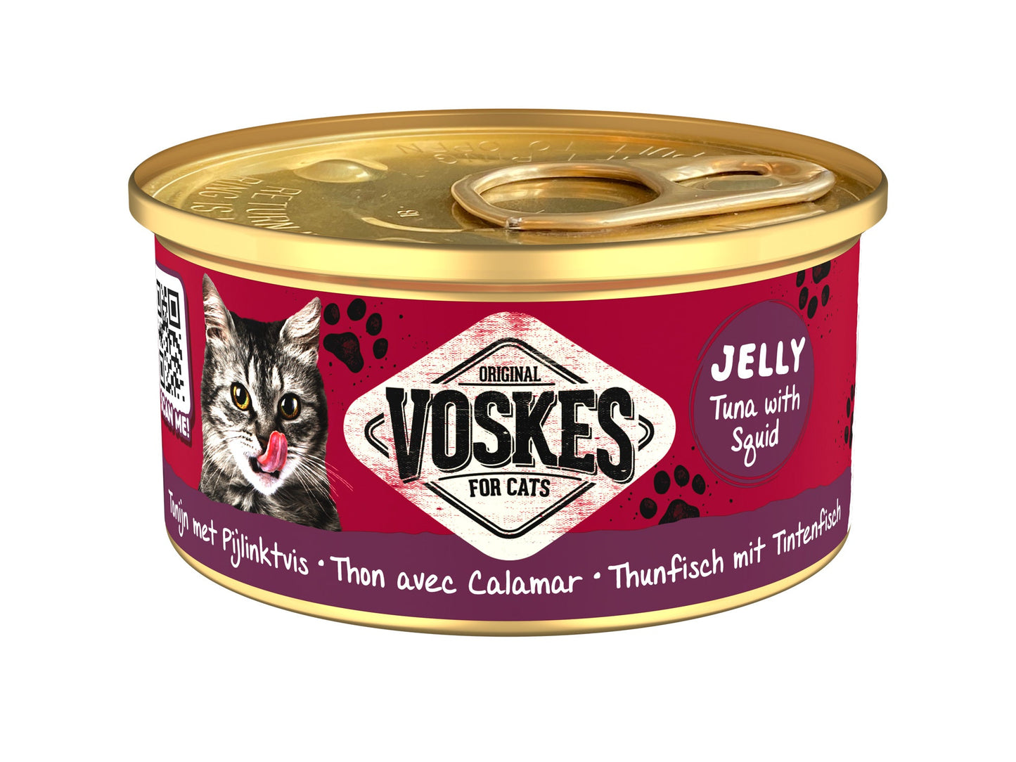 VOSKES GELEI TONIJN&PIJLINKTVIS 85GR