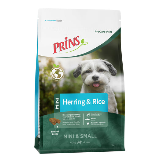 PRINS PC MINI HERRING&RICE 3KG