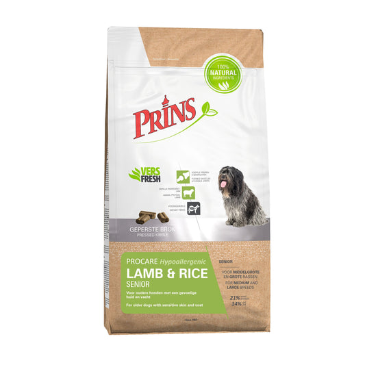 PRINS PC LAMB&RICE SENIOR HYPO 15KG
