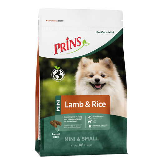 PRINS PC MINI LAMB&RICE 15KG